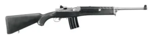 RUGER MINI-14 RANCH RIFLE 5.56 18.5" STS BLK SYNTH 20RD