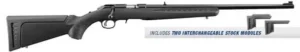 RUGER AMERICAN RIMFIRE STND 17 HMR RFL 22" BLK SYN