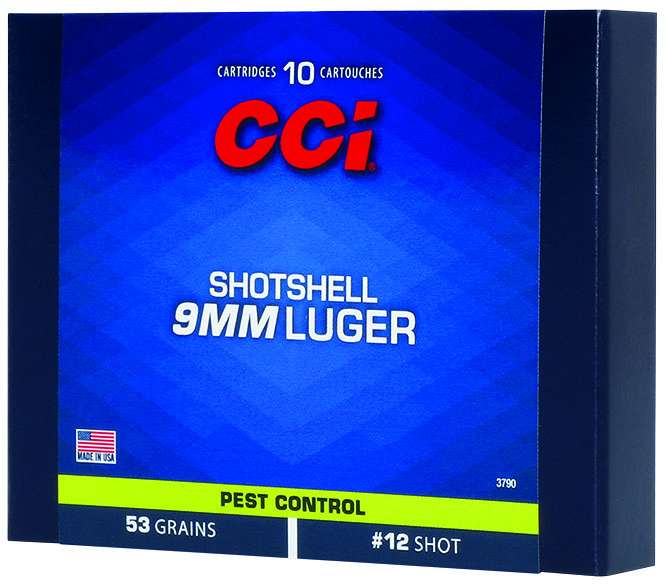 CCI 9MM LUGER SHOTSHELL 10 RD/BX 20 BX/CS