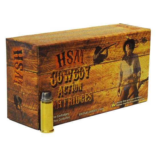HSM AMMUNITION 38-40 WIN 180GR HL RNFP 50RD BOX 10 BOXES PER CASE