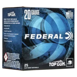 FEDERAL TOP GUN 20GA 2-3/4" 2-1/2DE 7/8OZ 9 25 RD/BX 10 BX/CS