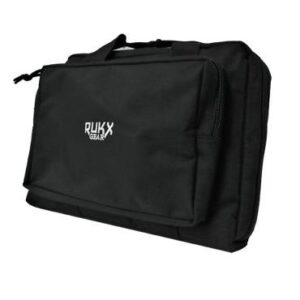 ATI DOUBLE PISTOL CASE BLACK RUKX GEAR