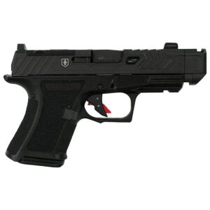 Shadow Systems CR920P War Poet Handgun 9mm Luger 10rd Magazines (2) 3.75 Barrel Black War Poet Slide Engraving with Night Sights