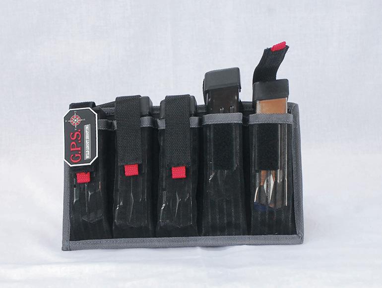 G-Outdoors Pistol Magazine Tote 10 Magazines Capacity-Black