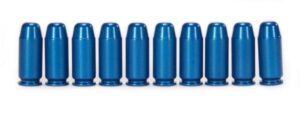 A-Zoom Aluminum Snap Caps .40 S&W Blue 10/pk