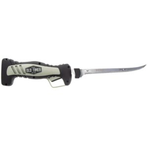 Old Timer Lithium Ion Electronic Fillet Knife 8" Blade Black