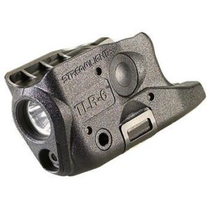 Streamlight TLR-6 Subcompact Tactical Light with Integrated Red Aiming Laser 2 CR1/3N Batteries GLOCK 26/27
