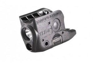 Streamlight TLR-6 Subcompact Tactical Light with Integrated Red Aiming Laser 2 CR1/3N Batteries S&W M&P Shield