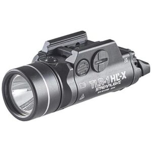 Streamlight TLR-1 HL-X USB Weapon Light 1500 Lumens Black with Rechargeable Batteries
