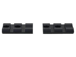 Weaver 2-Piece (Pairs) Top Mount Aluminum Scope Base - Matte - Mossberg 500