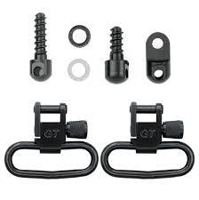 Grovtec 1.25" Ruger 10/22 Swivel Set Black