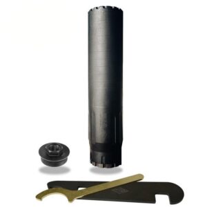 YHM Bad Larry .338 Direct Thread Suppressor .338 Cal Stainless Steel/Cobalt 6 5/8"-24  Black