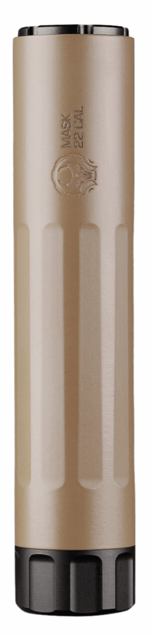 DEAD AIR MASK 22 HD FDE .22LR SILENCER