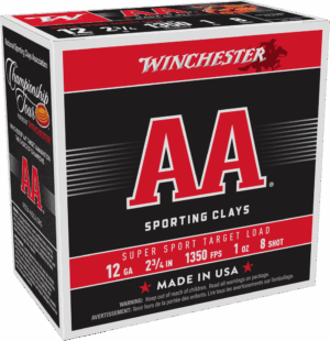 WINCHESTER AA SPR SPORT 12GA 2-3/4" 1OZ 25RD BX 250RD CASE