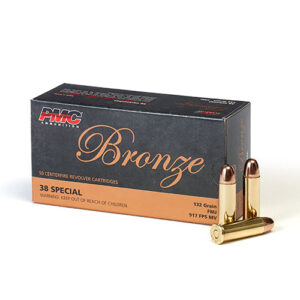 PMC BRONZE 38SPL 132GR FMJ 50RD BX 1000RD CASE