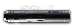DEAD AIR RXD 22TI SUPPRESSOR .22 CAL 1/2"-28 XRF MUZZLE BRAKE BLACK