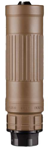 DEADAIR LAZARUS 6 FDE 6MM SILENCER W/ KEYMO ADPTR 1/2-25 XEN 3PRONG