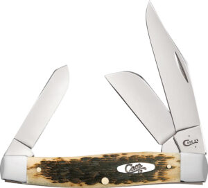 CAE LARGE STOCKMN AMBR BONE CS