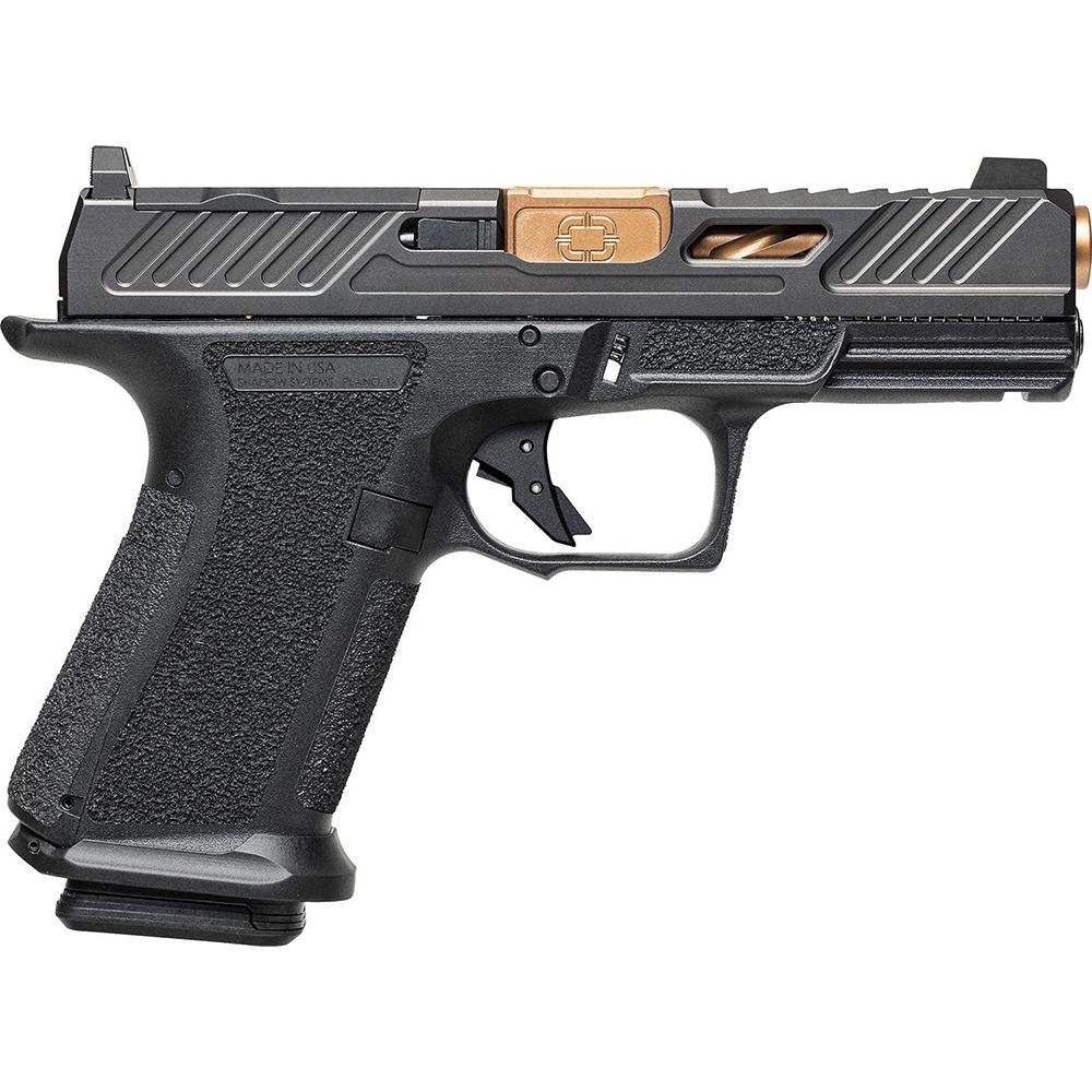 Shadow Systems MR920 Elite Handgun 9mm Luger 10rd Magazine 4" Bronze Barrel Black CA Compliant