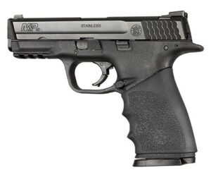 Hogue Handall Hybrid Grip Sleeve - S&W M&P 9mm 40 S&W .357 Sig Black
