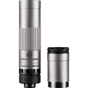 Dead Air Mojave 9 Modular Silencer 9mm Luger 1/2-28 Piston Silver