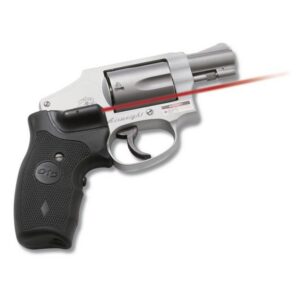Crimson Trace Revolver Lasergrip S&W J-Frame Round Butt Extended Grip