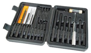 Wheeler Engineering Master Roll Pin Punch Set