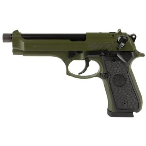 Beretta 92FS Handgun 9mm Luger 18rd Magazines (2) 5.1" Threaded Barrel OD Green