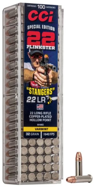 CCI 22 LR "STANGERS" 32GR CPHP 100CT 100 RD/BX 50 BX/CS