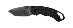 Kershaw Shuffle II Knife - Black / Tanto - 2-3/5" Blade