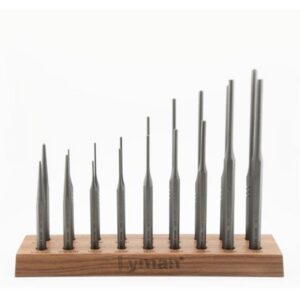 Lyman Armorers 18 Piece Hex Punch Set with Stand