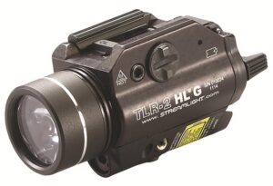 Streamlight TLR-2 HL G Rail Mounted Flashlight with Green Laser